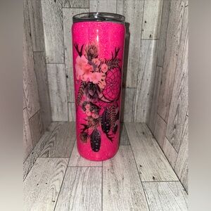 Pink Dreamcatcher Tumbler